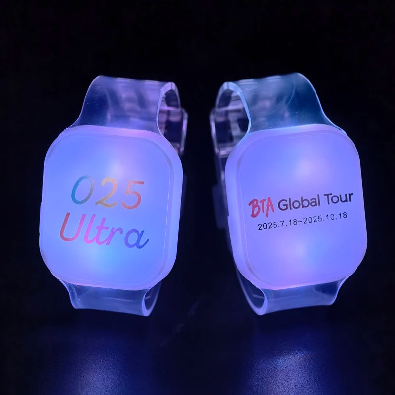 Customize Led Bracelet 15 Colors Glow Luminous Wristband Wedding