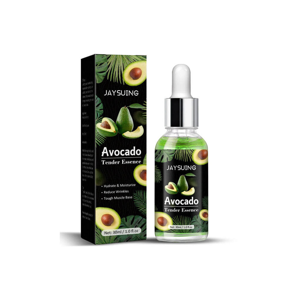 30ml Avocado Face Essence Moisturizing Anti-Aging Whitening Repairing Elastic Facial Serum Skin Care Zpaxo 30ml boxed