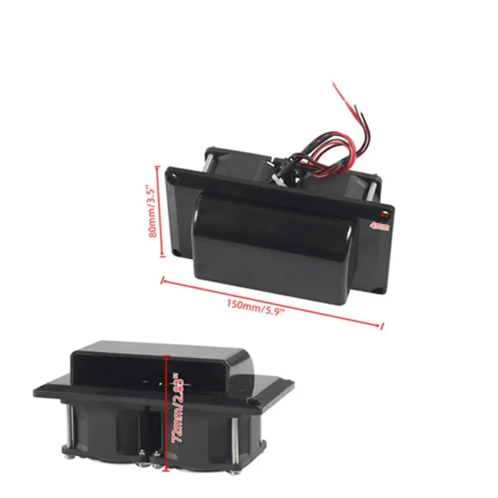 12V Range Hood Exhaust Fan 13 2W Quiet Operation Ventilation Vent Zpaxo