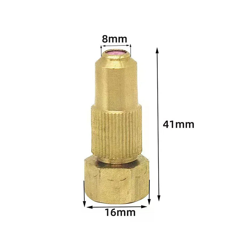 Agricultural Irrigation Nozzle 16*41*8MM Adjustable Pottery Nozzle High Quality Pottery Adjustable Spray Effortless Installation Zpaxo
