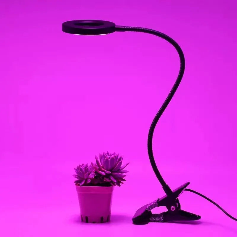 Grow Light LED Gooseneck Plant Growth Lamp Red Blue Dimmable Aquarium