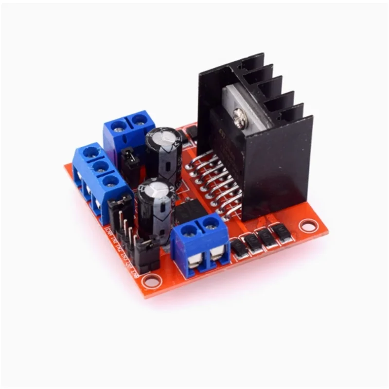 L298N Dual Motor Drive Board L298 Two-way 2-step Module Intelligent Zpaxo
