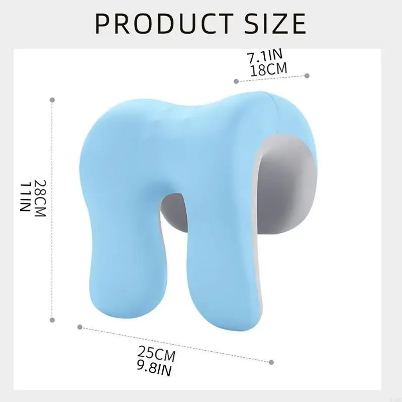 Orthopedic Neck Pillow Memory Foam Office Desk Napping Travel Use