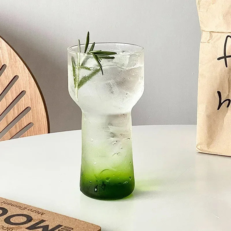 Hot High Borosilicate Transparent High-temperature Resistant Torch Cup, Coffee Cup, Bubble Water Glass, Cold Beverage Glass Cup Zpaxo as show 500ml