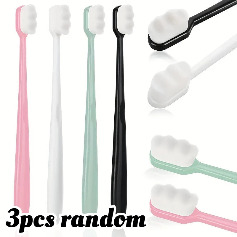 Ultra-soft Manual Toothbrush 20 000 Bristles Sensitive Gums Teeth