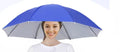 Rain Umbrella Hat Foldable Sun Shade Waterproof Fishing Headwear Cap Beach Head Hats Double-Layer UV Protection Sunscreen Zpaxo small d