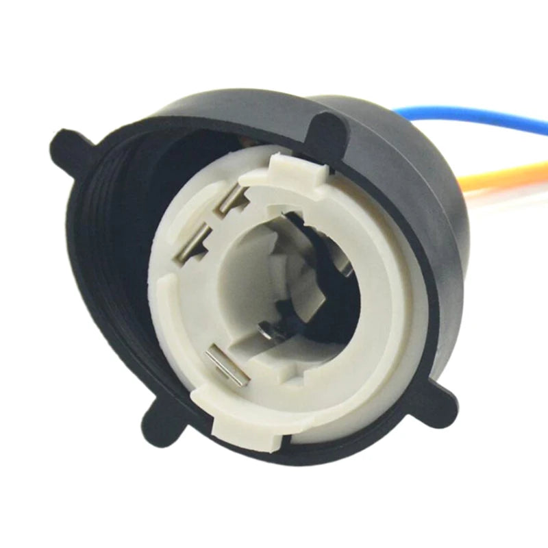 BA20D Motorcycle Bulb Base Socket LED Headlight Holders Adapters