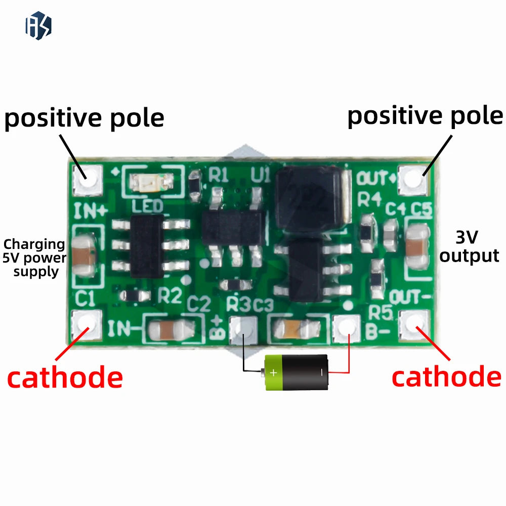Toy Modification 2 Dry Batteries Remote Mouse Microcontroller 3V-4 2V Zpaxo