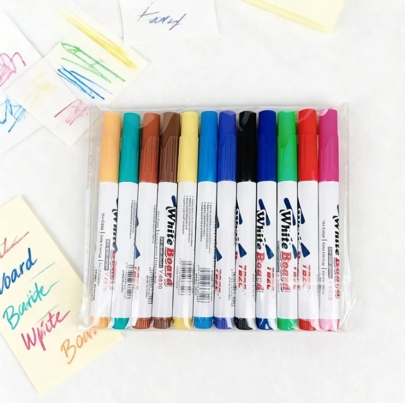 Board Markers Non-toxic Dry Erase Ideal Office School Use Suitable