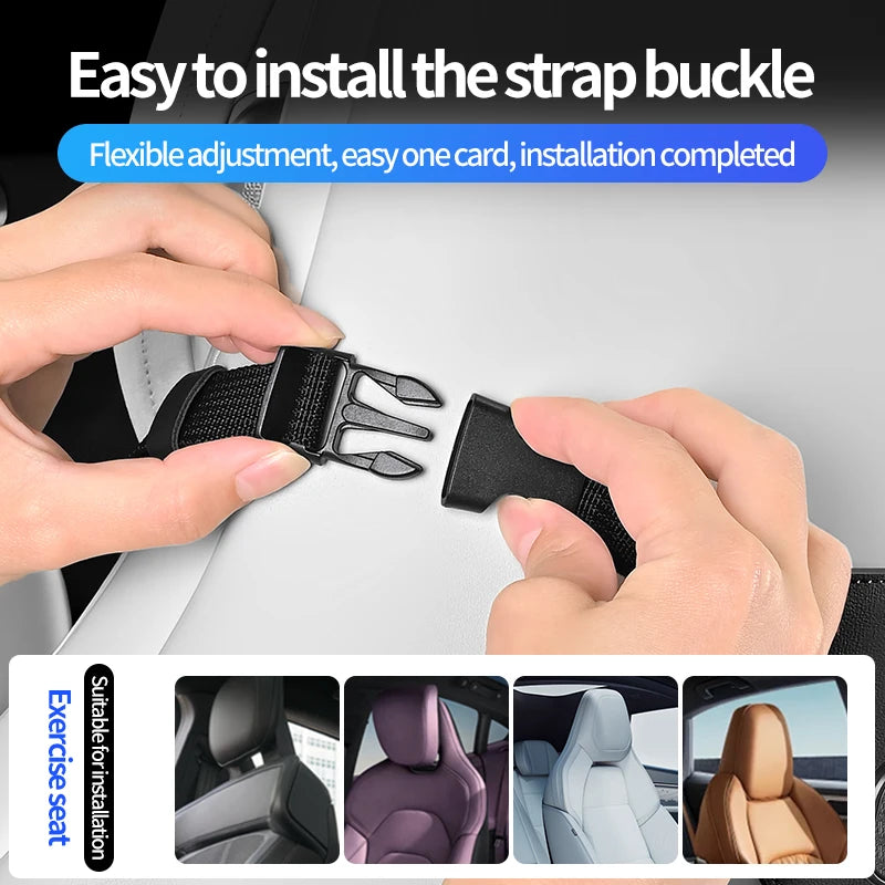 2-in-1 Car Headrest Hook & Phone Holder | Backseat Organizer Car Seat Organizer Hook Zpaxo