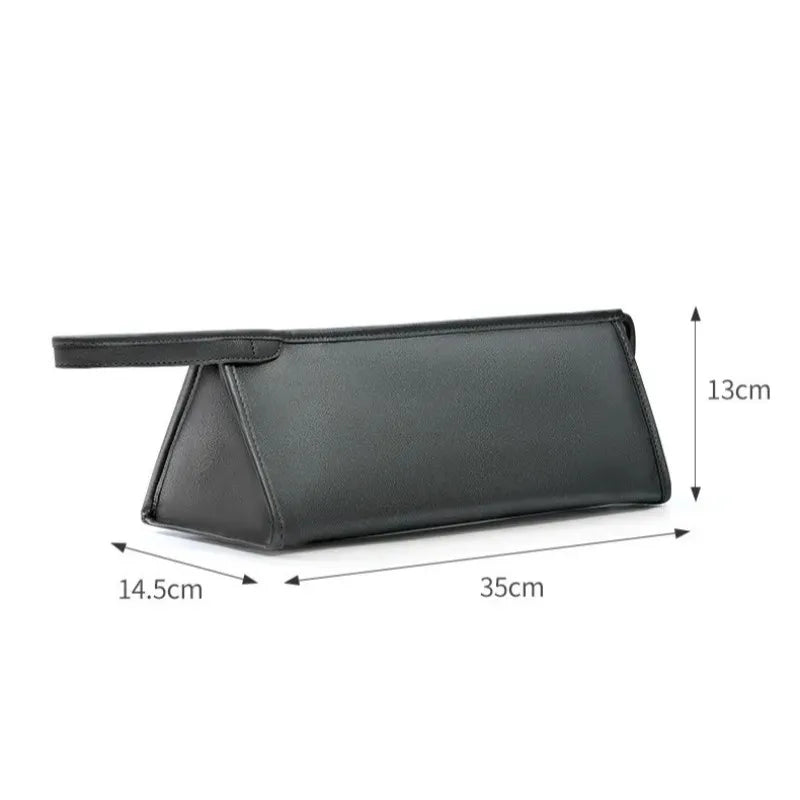 Portable PU Leather Hair Dryer Storage Bag Travel Case For Dyson/Airwrap Styler/Shark Flexstyle Carrying Supersonic Hair Dryer Zpaxo