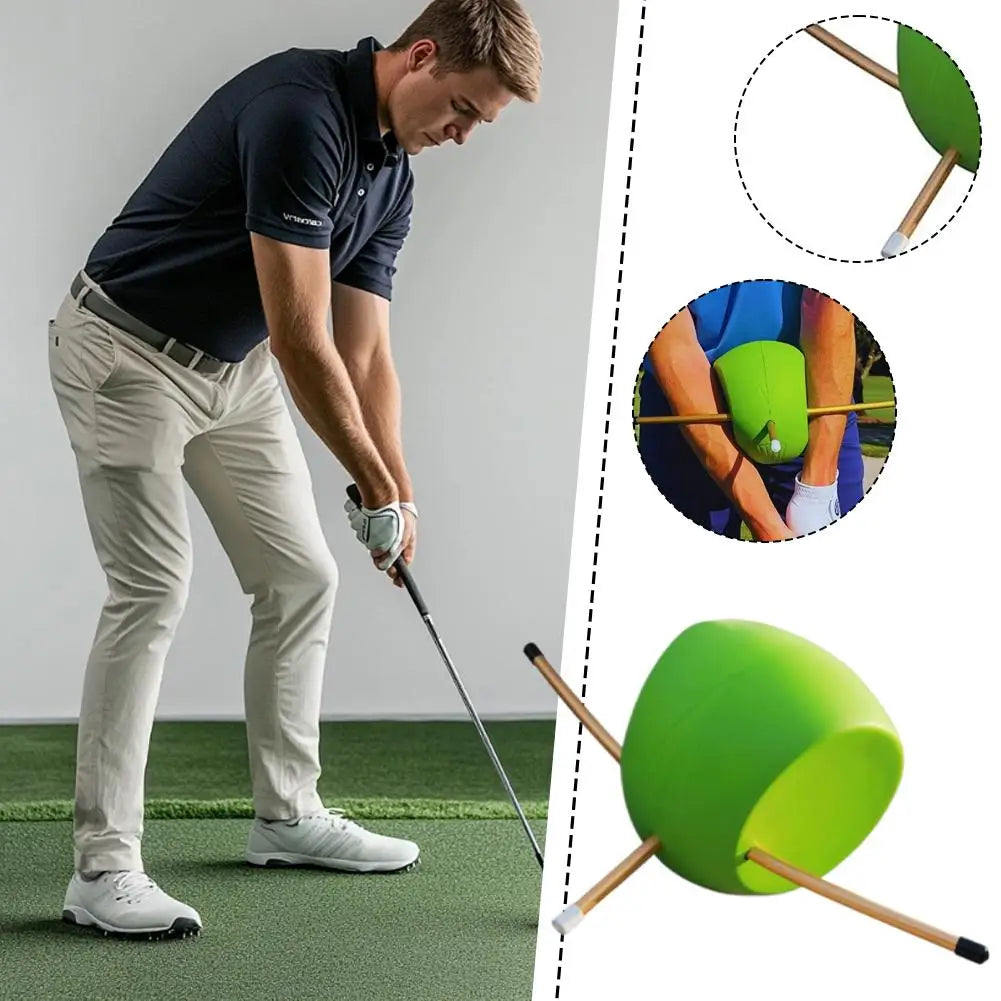 Golf Arm Posture Corrector Portable Swing Trainer Connecting Ball Fix Chicken Wings Mechanics Beginner Practice Accessory Zpaxo