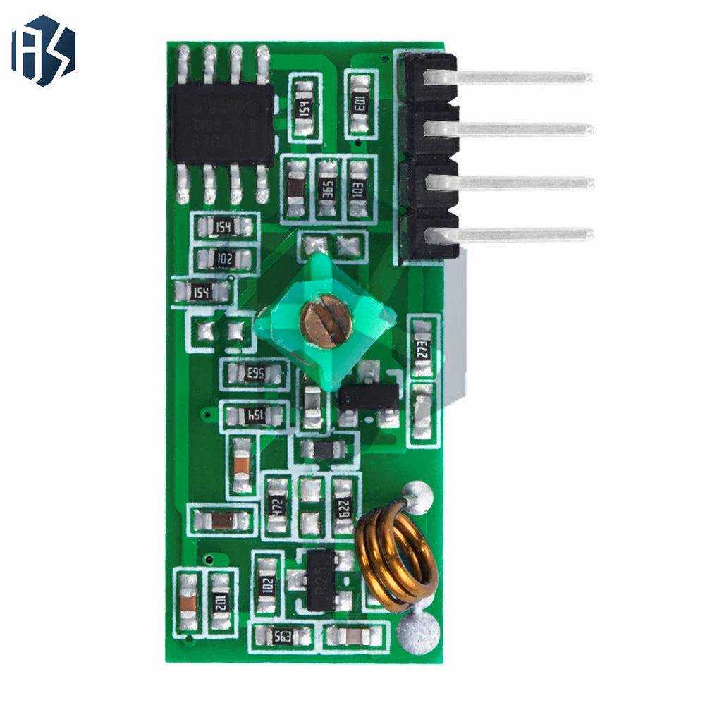 433 Mhz RF Transmitter Receiver Module Link ARM MCU WL DIY 433MHZ Zpaxo