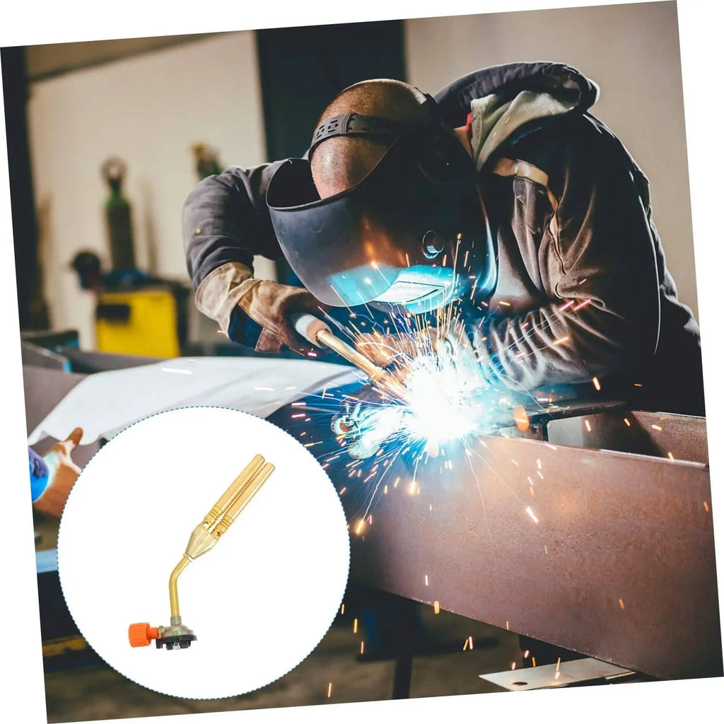 Handheld Welding Gas Torch Portable Plastic Spray Flashlight for DIY Crafts And Home Projects Zpaxo