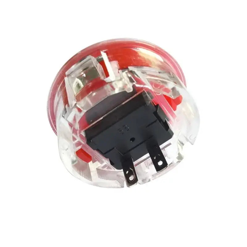 652F Colors Arcade Game Push Button Transparent Crystal Zpaxo