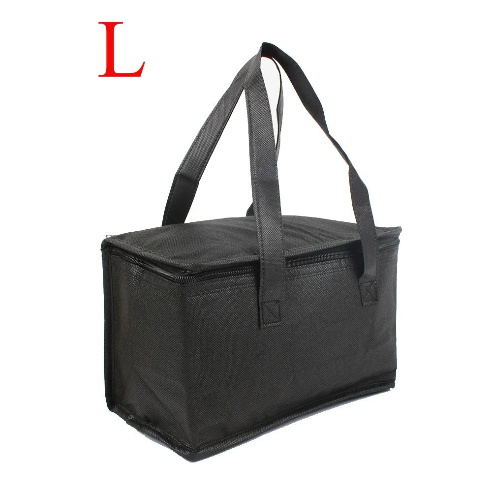 Portable Lunch Cooler Bag Folding Insulation Picnic Ice Pack Food Thermal Bag Drink Carrier Insulated Bags Beer Delivery Bag Zpaxo 1pc L
