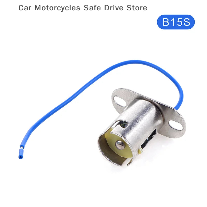CM1pcs 1156 BA15S Auto Car Turn Signal LED Light Bulb Wire Adapter
