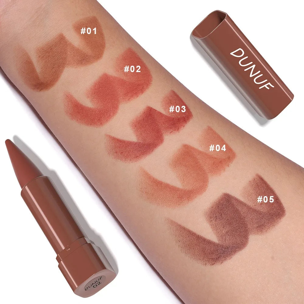 Multicolor Matte Gradient Lip Liner Pen Sexy Velvet Lipstick Lasting