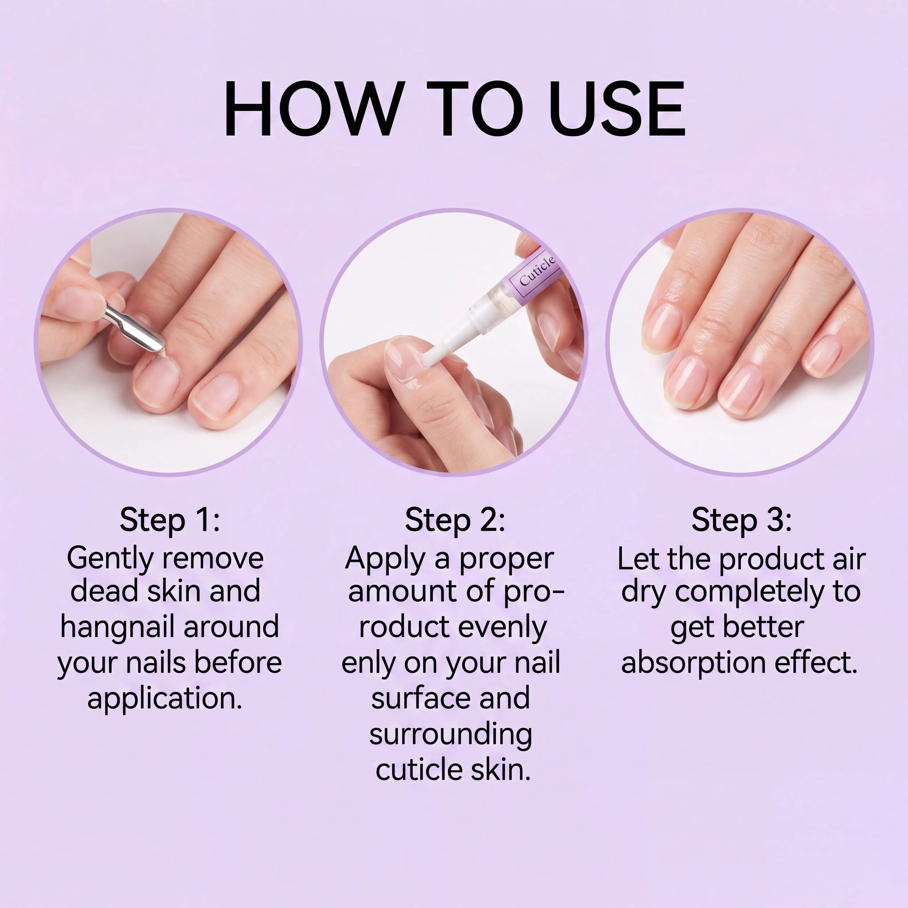 1/2/3/4/5/8/10 Pcs Oil Based Moisturizer Lavender Scented Cuticle Oil Pen Deep Hydration Lock Moisturizing Nail Care Tool 2ml Zpaxo