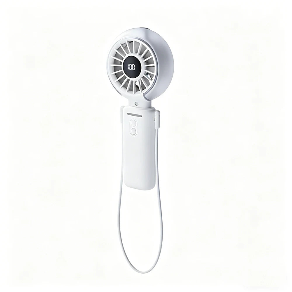 Portable Water Mist Fan Mini Handheld Spray Foldable Hanging Neck USB