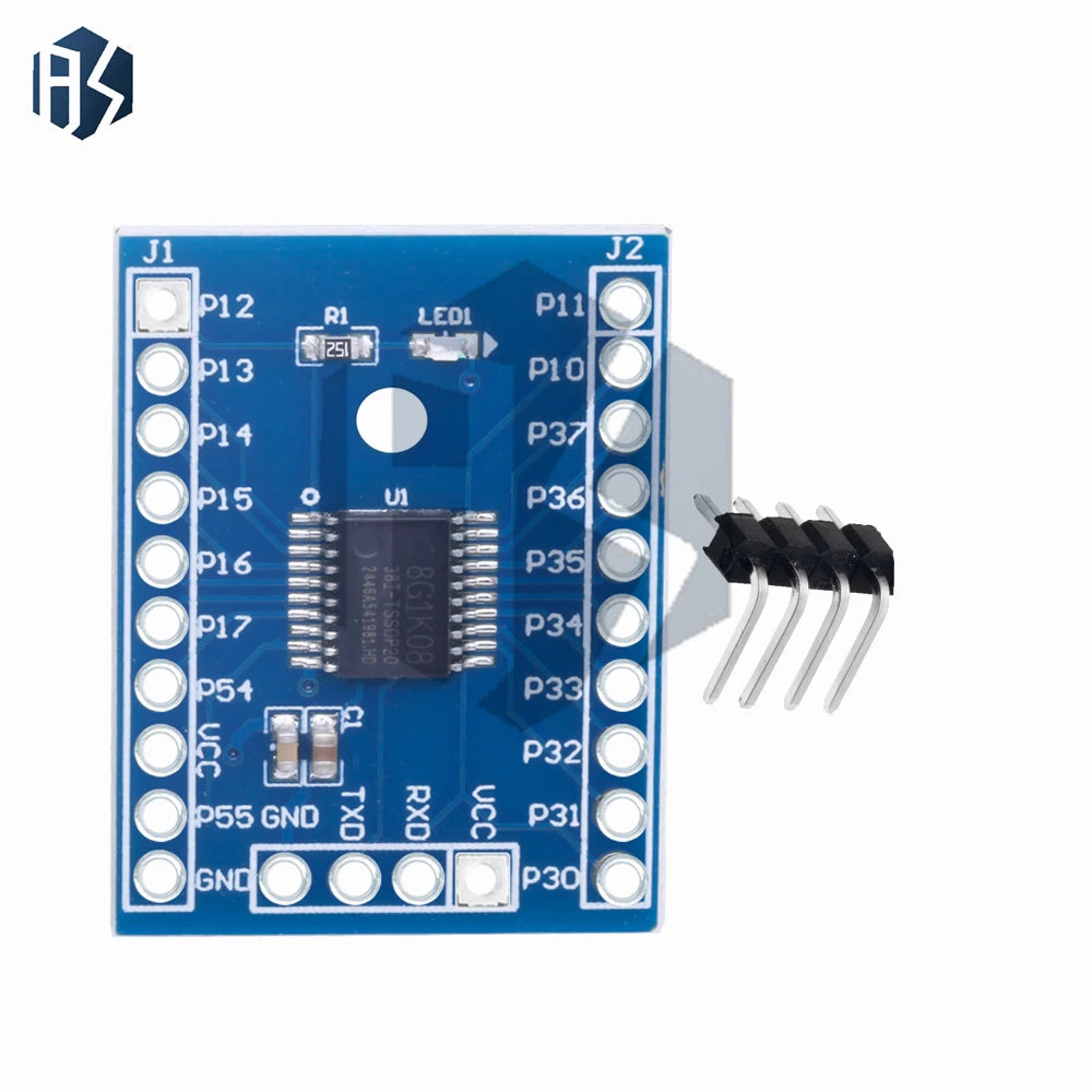 STC8G1K08 TSSOP20 MCU Development Board 1 9V 5 5V Wide Voltage Zpaxo
