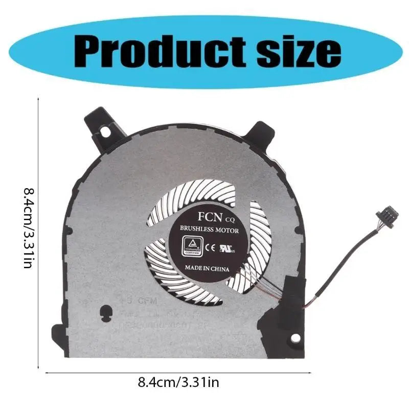 652F New CPU Cooler Heatsink Fan forInspiron 7500 2-in-1 7506 CPU 0CTCNV PB8006S05HS2 Radiator- Laptop Notebook Cooling Fan Zpaxo
