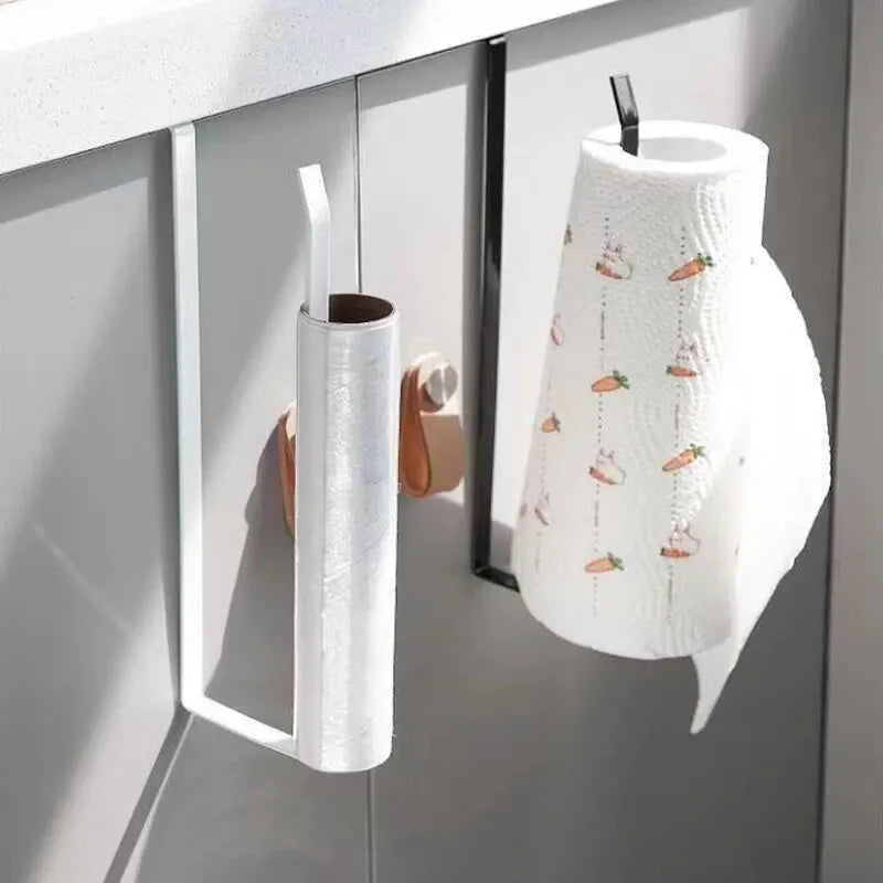 No-Drill Paper Towel Holder – Under Cabinet Kitchen Rack Paper Towel Holder Zpaxo