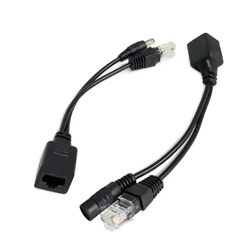 652F Passive Poe Injector Splitter Short Distance Power Over Ethernet Zpaxo
