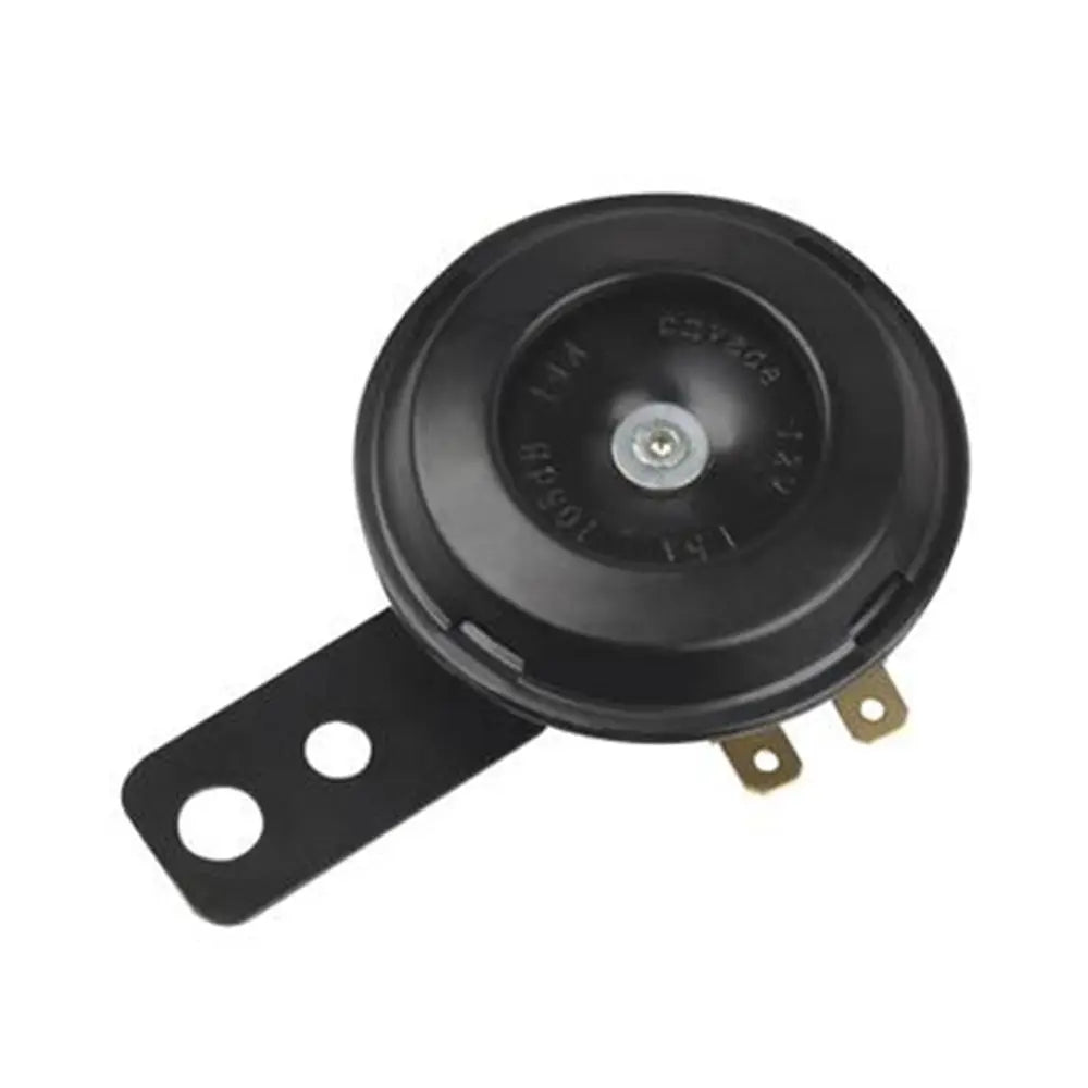 Durable Black 12V 105dB Noisy Automobile Part Claxon Horn Trumpet Car Zpaxo