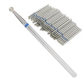 Ball Head Spherical Nail Drill Bits Diamond Texture Replacement Zpaxo Light Grey