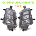 1Pair Vehicle Front Fog Light Driving LED Lamp 5GG941699 5GG941700 VW