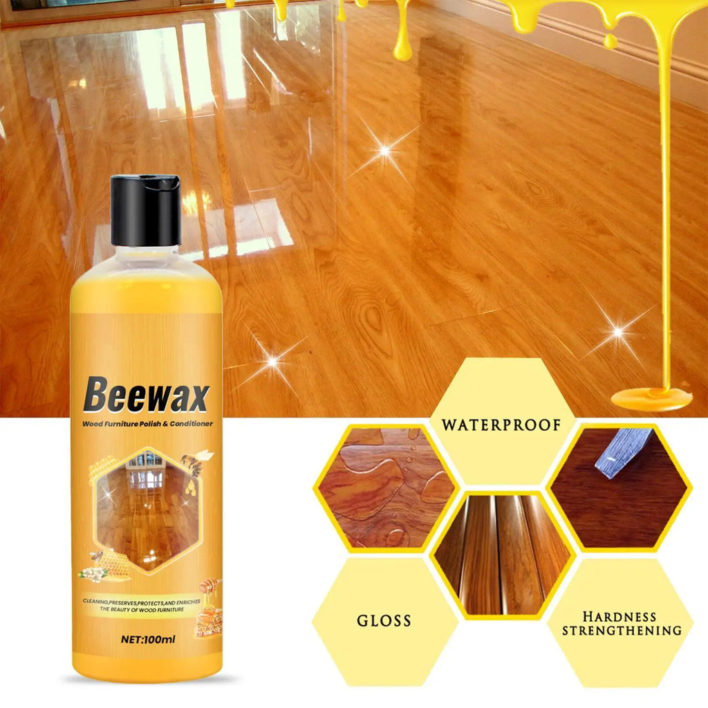 Beeswax Furniture Restorer Natural Wood Cleaner Gloss Restoration