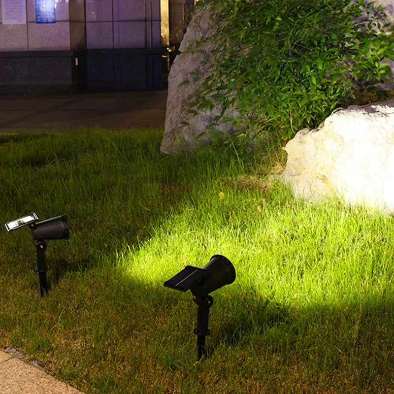 Solar 9 LED Ground Lights Outdoor IP65 Waterproof Brightness Zpaxo
