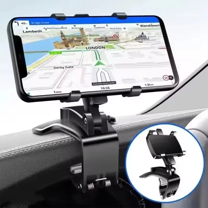 360° Rotation Car Mobile Phone Holder Universal Dashboard Phone Holder Car Cellphone Stand For GPS Navigation Bracket For iPhone Zpaxo