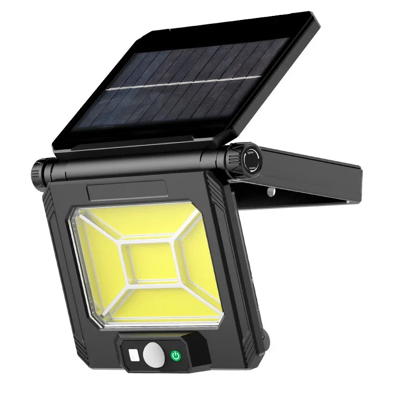 LED Solar Motion Sensor Wall Light – Outdoor Waterproof 3 Modes