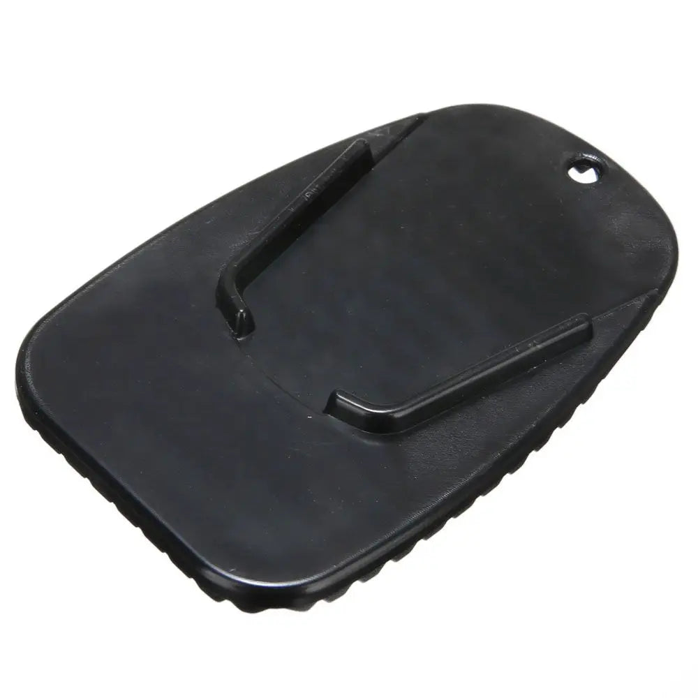 1 Pc Universal Motorcycle kickstand Pad Black Plastic Non-slip Base Plate Extension Support Foot Pad Zpaxo