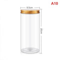 CMAluminum Lid Sealed Jar PET Plastic Food Grade Storage Transparent