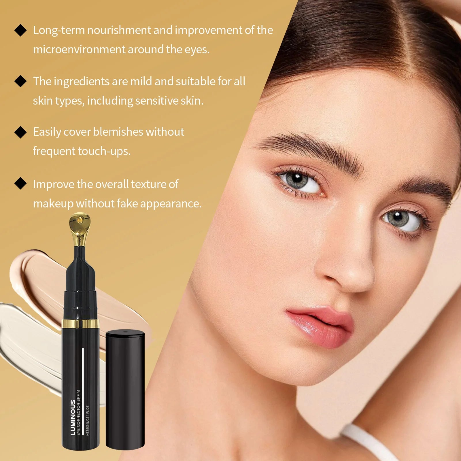 Tremella Eye Concealer for Dark Circles, Fine Lines & Hydration Eye Concealer Zpaxo
