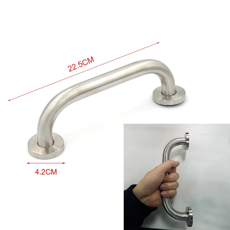 Stainless Steel Safety Toilet Support Handlenew Bathroom Shower Tub Zpaxo