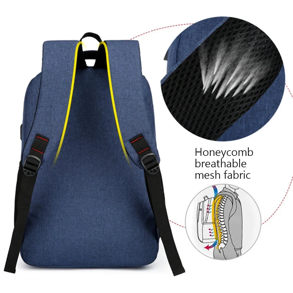 Large Capacity Multifunctional Backpack Commuting Business Travel