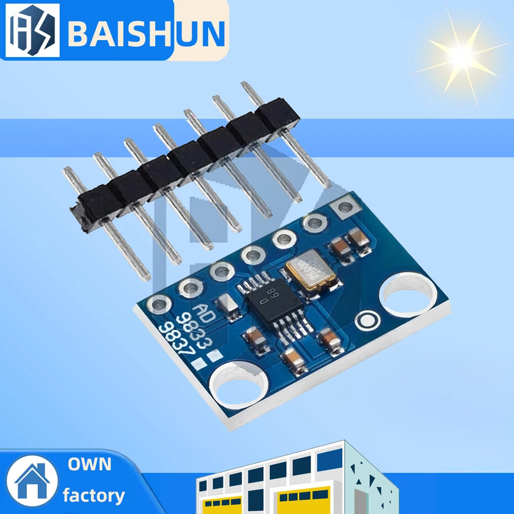 AD9833 Programmable Microprocessors Serial Interface Module Sine Zpaxo