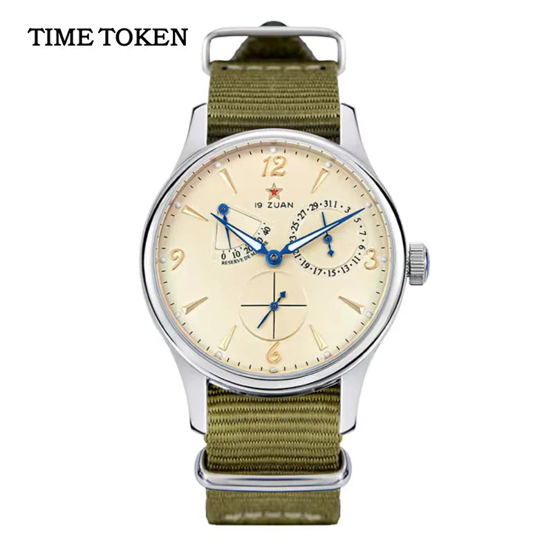 1963 Automatic Watches 40mm Man Watch Pilot Watch of Men Seagull ST1780 Movement Mechanical Waterproof Wristwatch reloj hombre Zpaxo