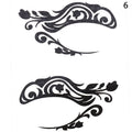 Halloween Makeup Eye Temporary Tattoo Facial Face Transfer Sticker Beauty Supply Zpaxo N6