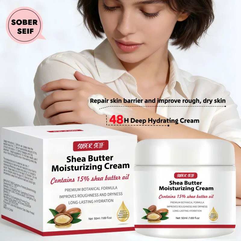 48H Deep Hydrating Body Lotion Ceramide Shea Butter Hyaluronic Acid Daily Travel Use Valentine Gift Smooth Skin Care Zpaxo