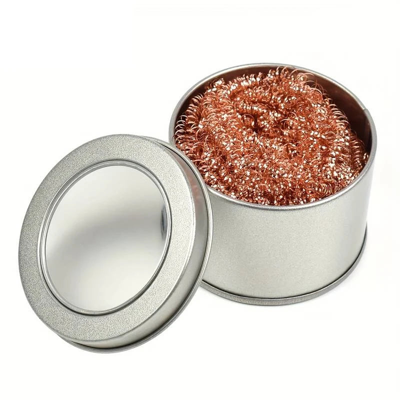 Soldering Iron Tip Cleaner Solder Cleaning Wire Ball Rapidly Remove