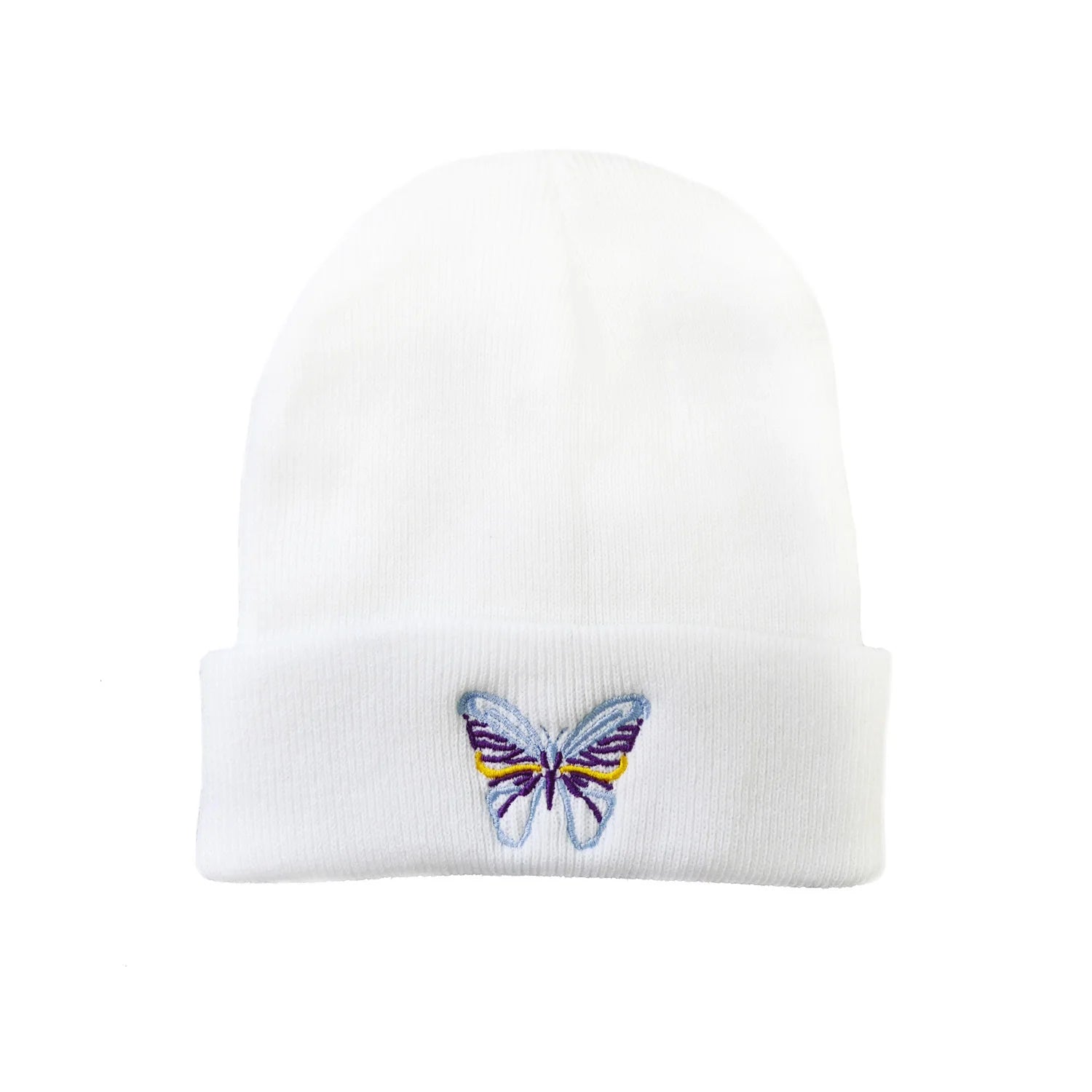 Hip Hop Emoji Embroidered Knit Beanie – Unisex All Seasons