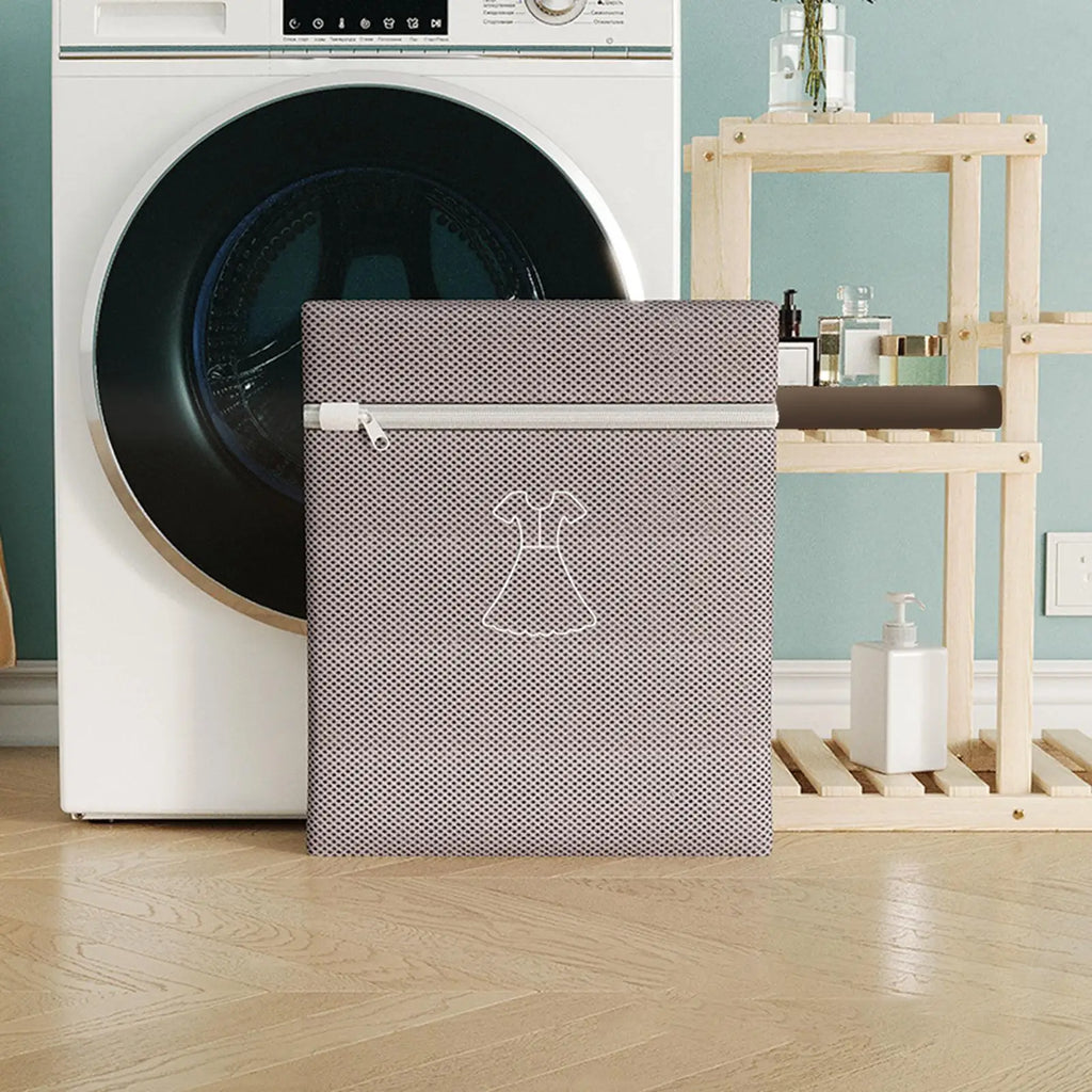 Mesh Laundry Bags 6 Pieces Anti-Knot Underwear Fine Net with Zipper Machine Washable Anti-Deformation Laundry Mesh Wash Bags Zpaxo
