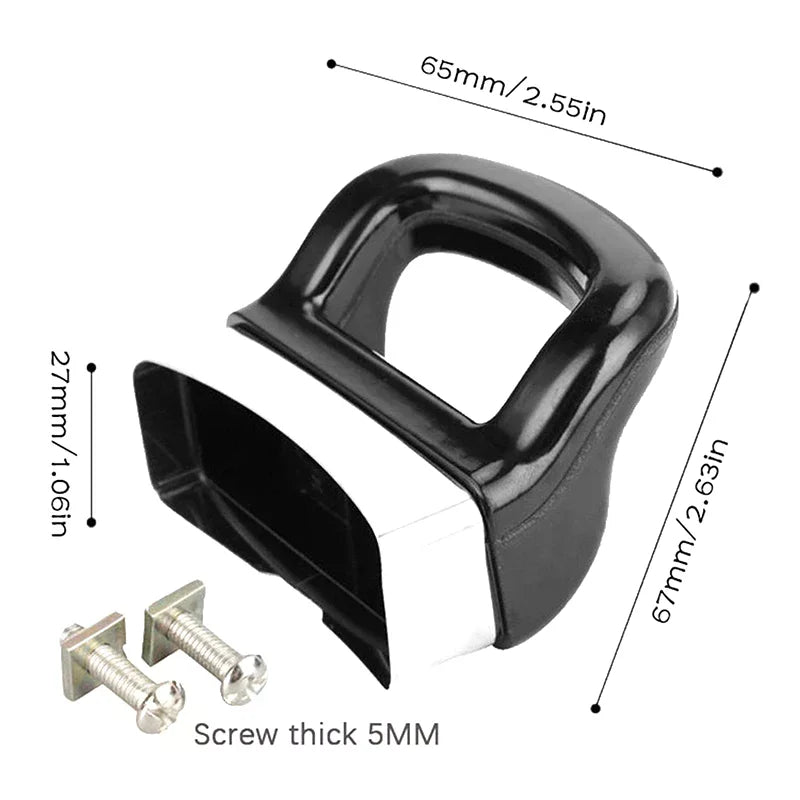 2PCS For Steamer Cookware Kitchen Accessories Side Handles Bakelite Pot Ears Replace Anti-scalding Pot Handle Zpaxo