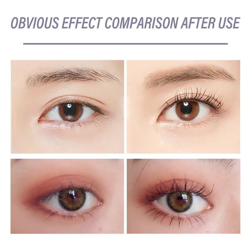 Eelhoe Waterproof Curling Mascara – Lengthening & Thickening Waterproof Mascara Zpaxo