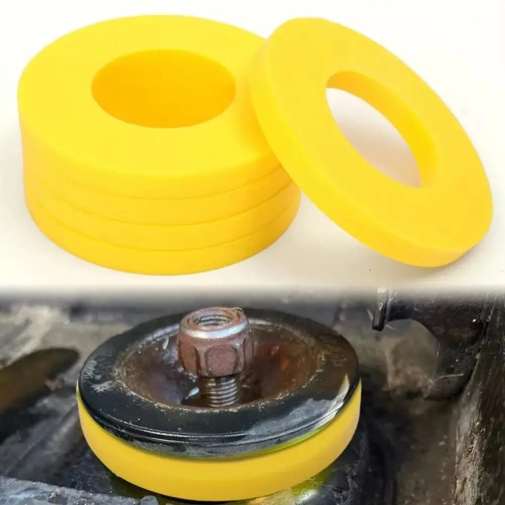 Universal Shock Absorber Gasket Rubber Black Yellow Bearing Washer Zpaxo